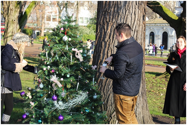 The Christmas Tree Proposal: The Proposers