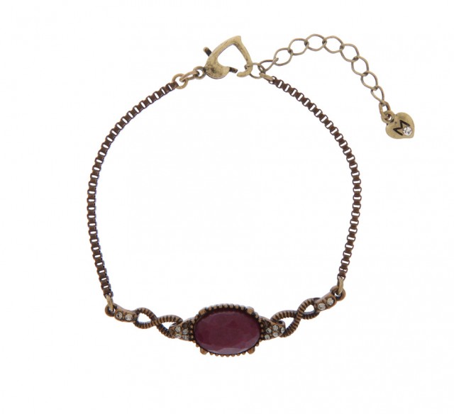 WIN | Martine Wester | Agate Stone Chain Bracelet + Cocktail Ring