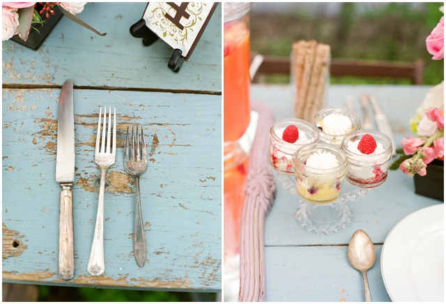 An Outdoors, Country Styled Bridal Shoot with Pretty Peach, Pink & Yellow