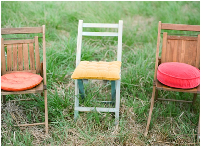 An Outdoors, Country Styled Bridal Shoot with Pretty Peach, Pink & Yellow