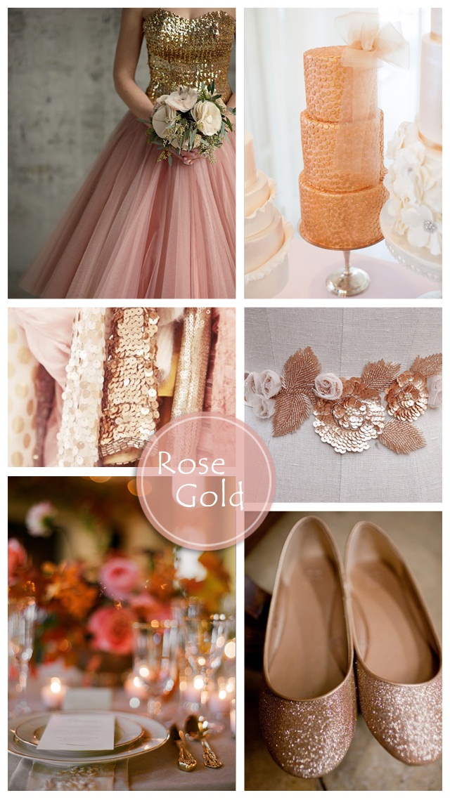 Rose Gold Wedding Inspiration