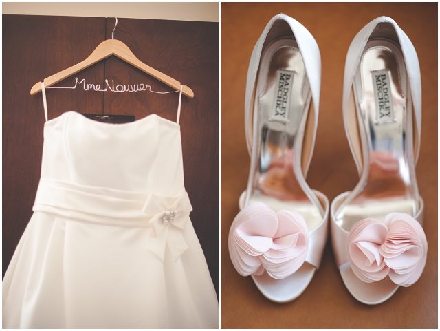 Timeless With Pale Pink Accents: Real Wedding