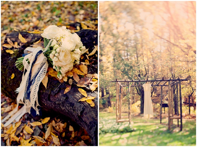 Vintage Touches: Cobalt Blue | Rustic Real Wedding