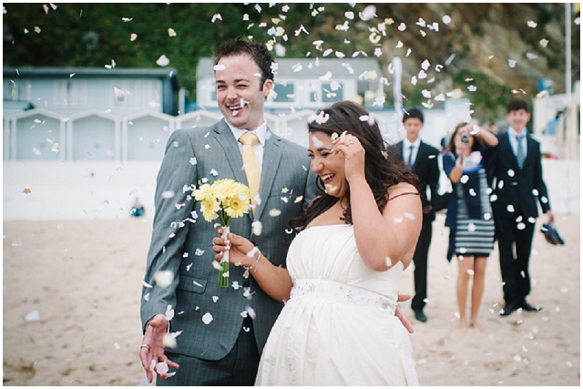 DIY Yellow: Cornish Seaside | Real Wedding
