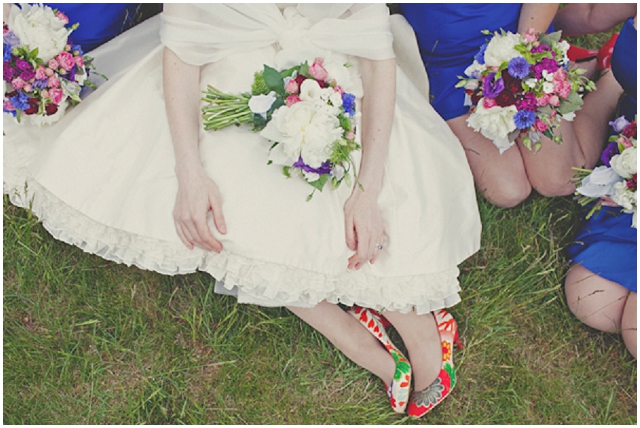 Quirky: Kimono Print | Unique Bridal Shoes
