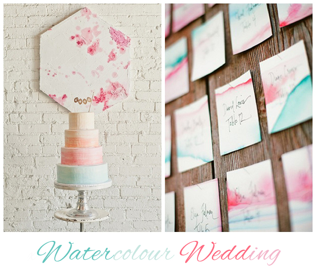 Watercolour: Wedding Inspiration | Mood Board