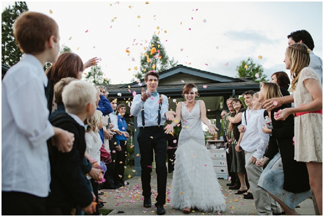 Modern Vintage Real Wedding