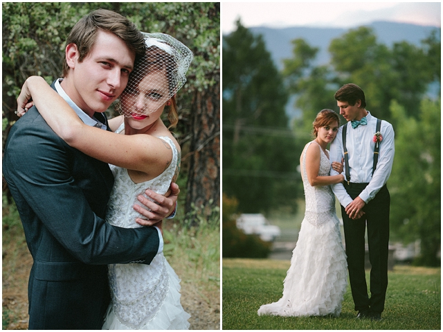 Modern Vintage Real Wedding