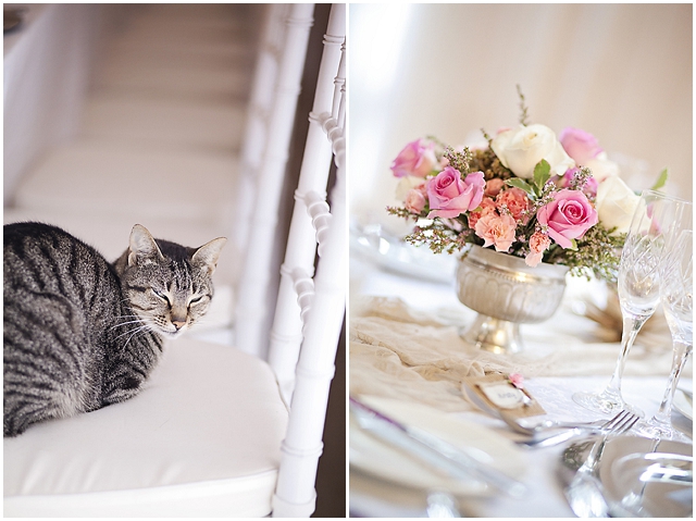 Super Pretty: Silver, Pink + Cream | Real Wedding