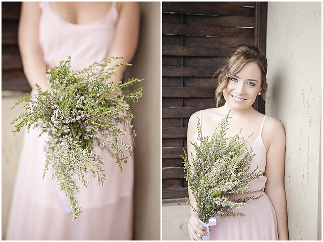 Silver, Pink + Cream: Real Wedding | South Africa