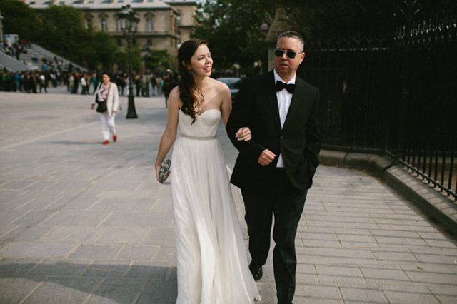 Amazing french elopement under the cherry blossoms