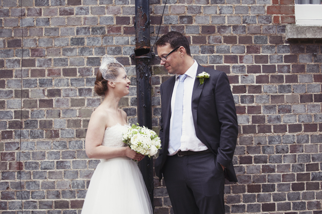 Lovely Black + White | Vintage Inspired: Real Wedding