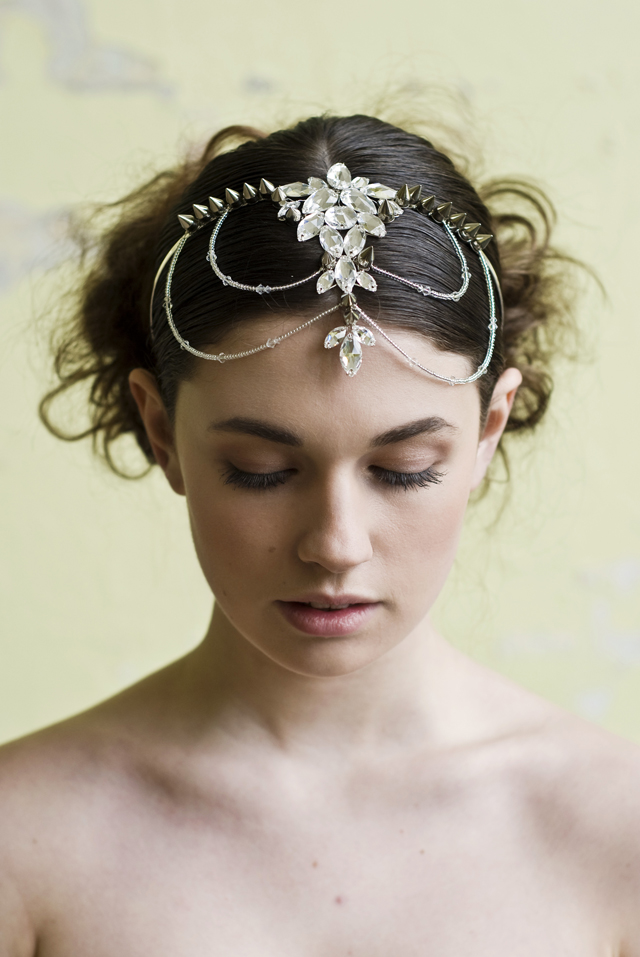 Statement Bridal Headpieces | Goddess Collection: Natasha Jane