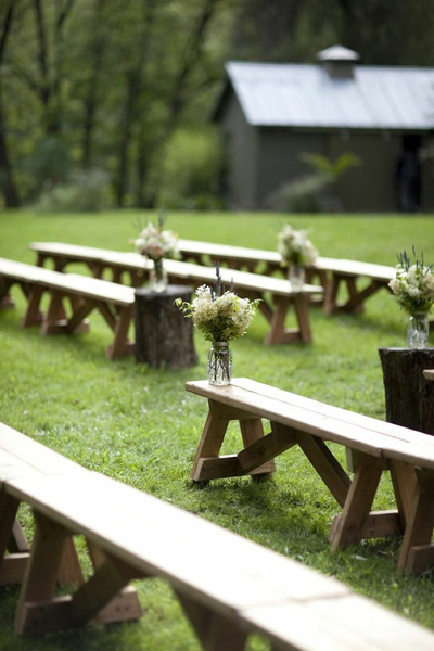 wedding benches for ceremony