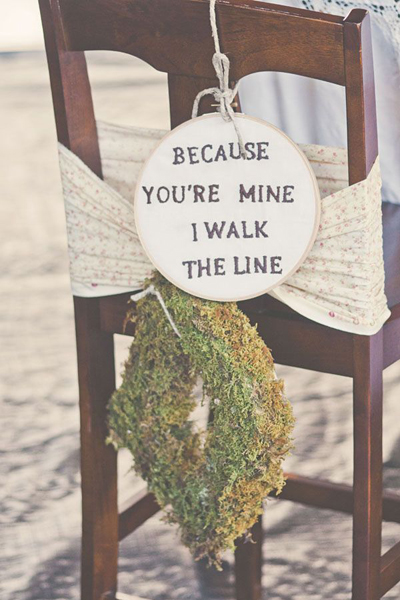 walk the line | chair cover