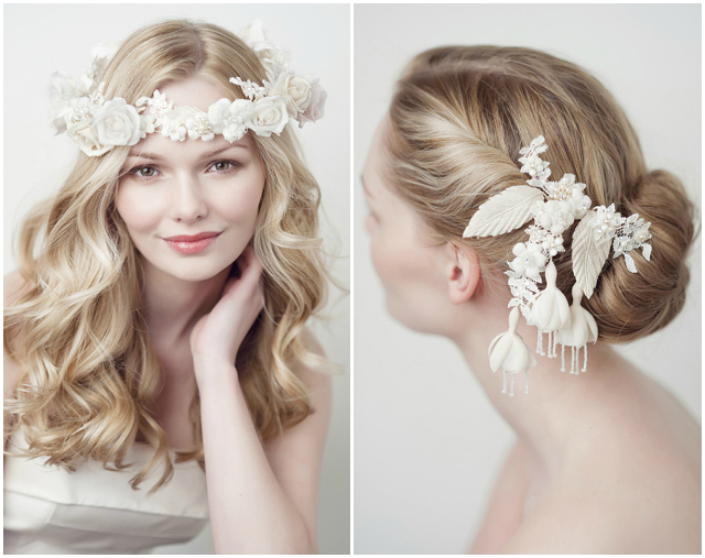 Handcrafted Floral Headpieces | 2013 Collection: Yelena Smirnova