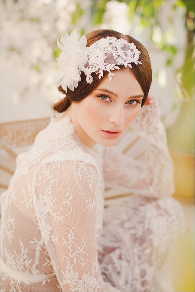 Jannie Baltzer Couture 2014 | Beautiful headpieces & accessories for the fashion-forward bride