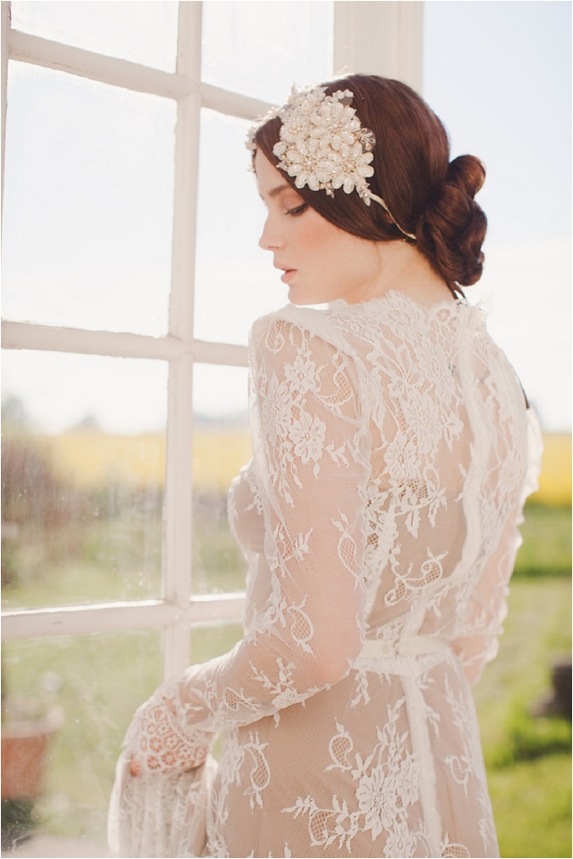 Jannie Baltzer Couture 2014 | Beautiful headpieces & accessories for the fashion-forward bride