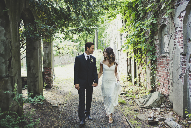 Gorgeous Claire Pettibone Bride & Groom