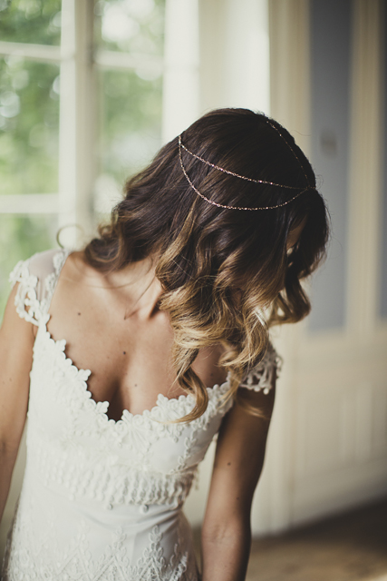 Gorgeous Claire Pettibone Bride & Groom