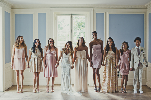 Gorgeous Claire Pettibone Bride & Bridal Party