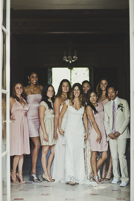 Gorgeous Claire Pettibone Bride & Bridal Party