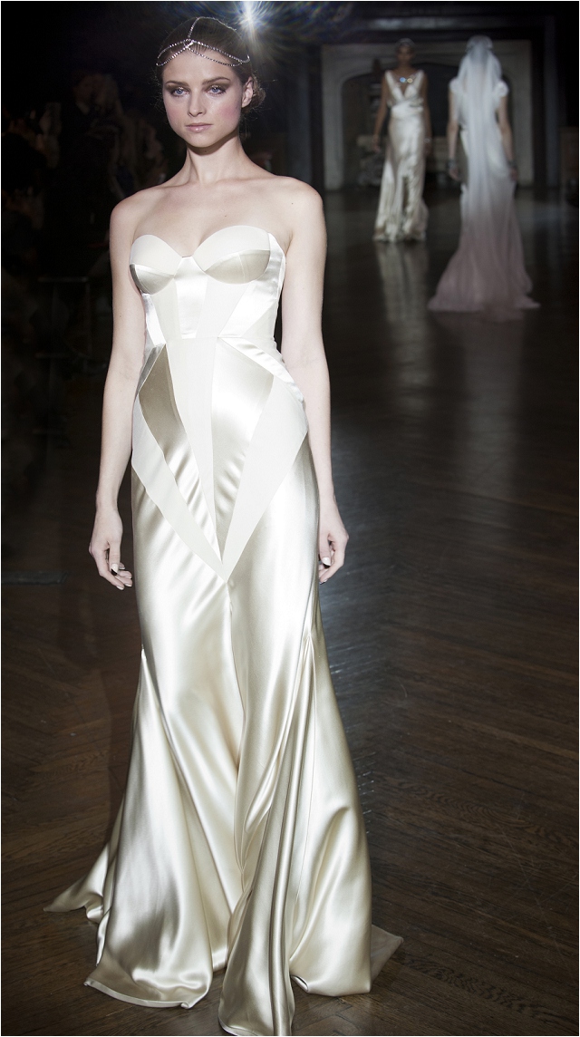 Art Deco Inspired | Johanna Johnson 2014 'Muse' Collection: Beautiful Bridal Gowns