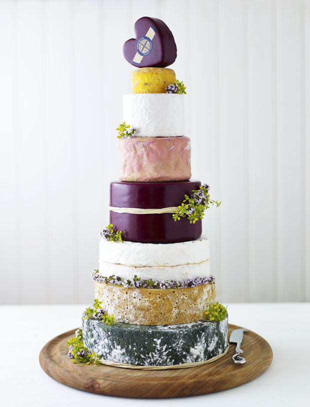 Alternative Wedding Cake Idea | The Prettiest Cheese Cake Ever!