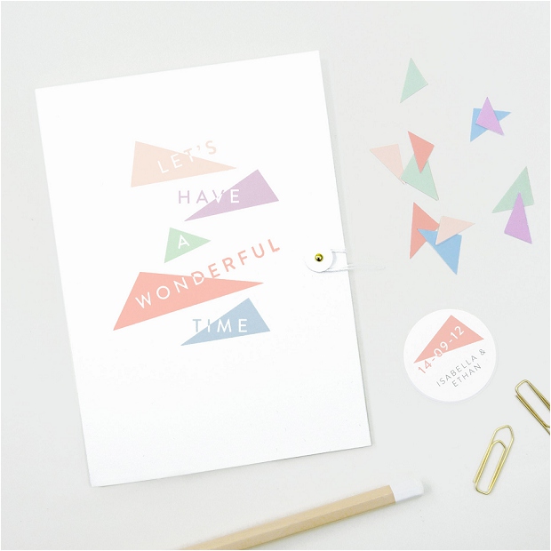 Contemporary & Stylish Wedding Stationery: Style & Joy y