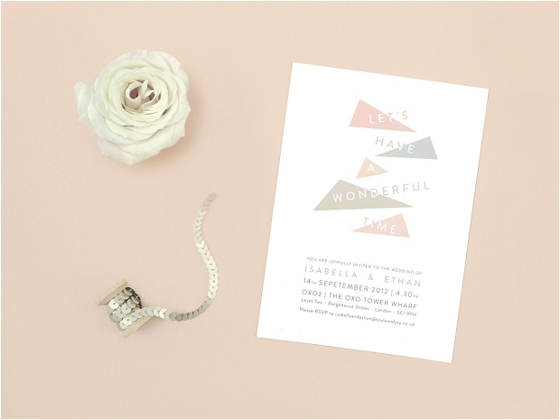 Contemporary & Stylish Wedding Stationery: Style & Joy 