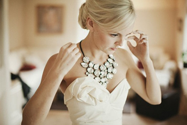 In Your Face Bridal Style | Statement Necklaces