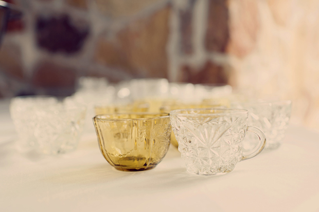 Pretty teacup favours & the ultimate dessert buffet | real wedding