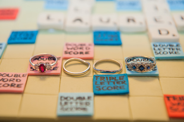 A Laid Back, Literary | Scrabble Themed: Real Wedding
