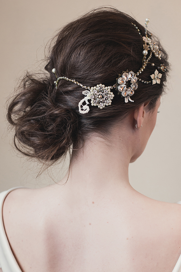 Klaire Van Elton Bridal 2014 | Beautiful Quirky Paper Inspired Headpieces