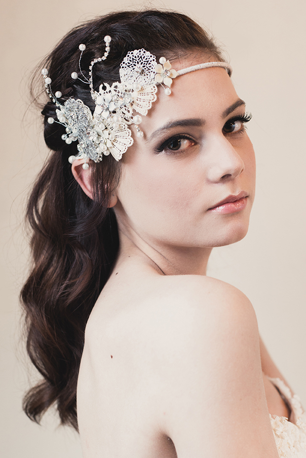 Klaire Van Elton Bridal 2014 | Beautiful Quirky Paper Inspired Headpieces