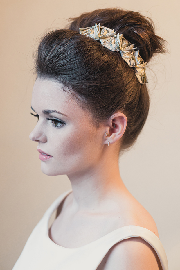 Klaire Van Elton Bridal 2014 | Beautiful Quirky Paper Inspired Headpieces