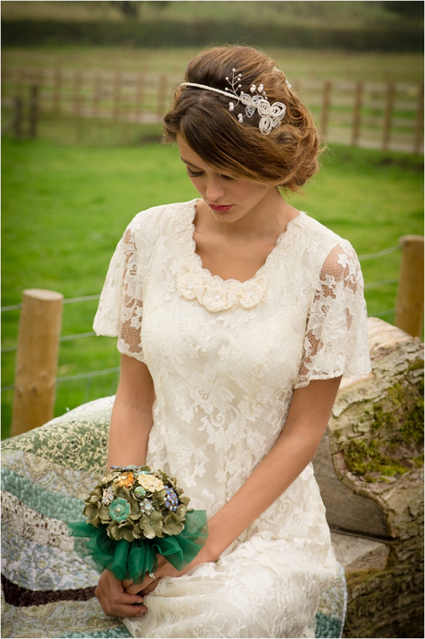 Sweet & Rustic Vintage Inspired Bridal Shoot_0007