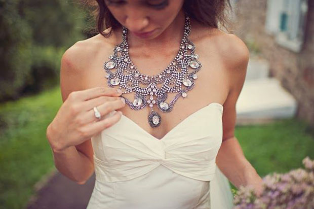 In Your Face Bridal Style | Statement Necklaces