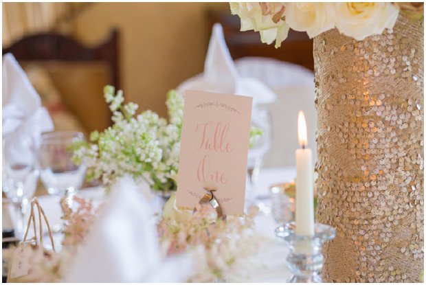 Pale Golds, Silvers & Pastels: Sequins & Glitter | Styled Shoot at The Fennes