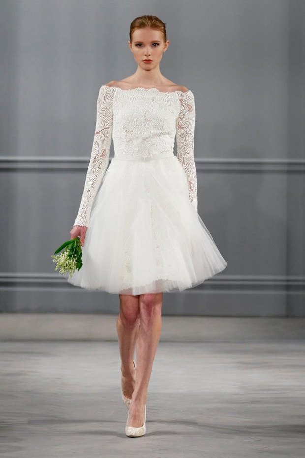 Top Wedding Dress Trends 2014 - Short wedding dress