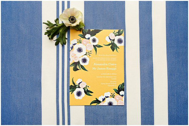 Darling Anemone Collection - BerinMade Wedding Stationery