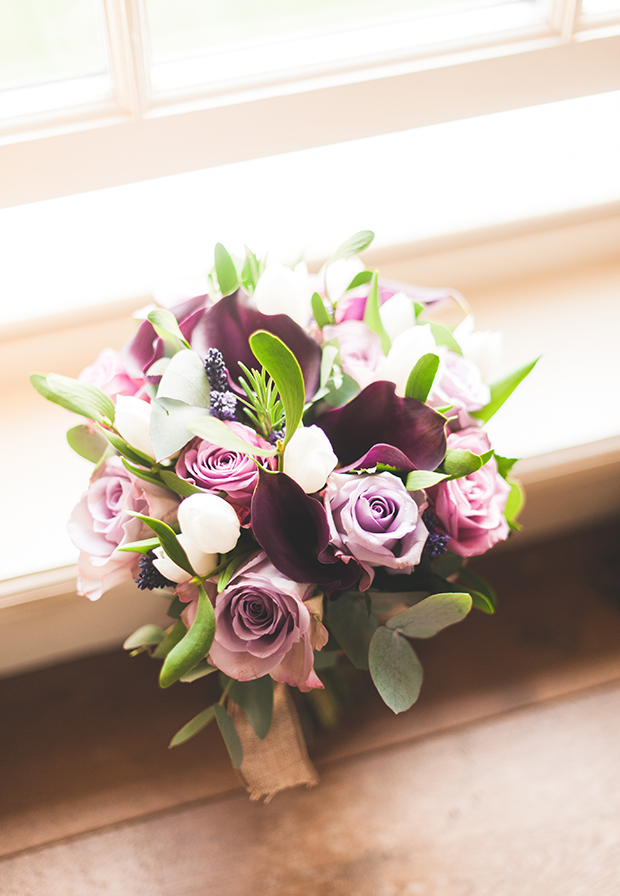 Radiant Orchid | A Pantone Purple Rustic Winter Wedding: Michelle & Ben