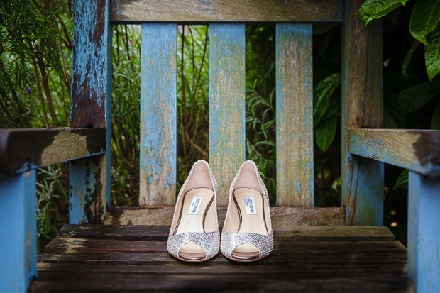 Silver wedding shoes - Jimmy Choo