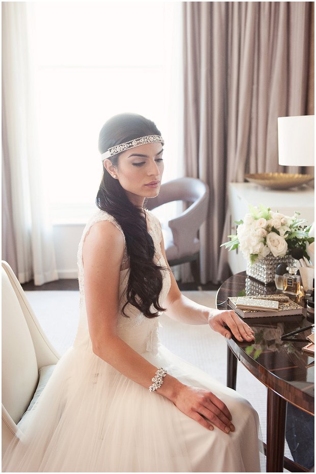 Luxury Romantic & Art Deco Inspired Bridal Accessories by Olivier Laudus