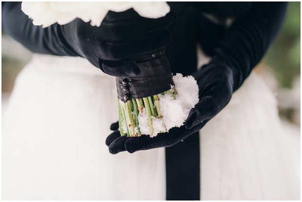 Pretty Peaches & Greens | Black, White & Silver: A Wonderful Winter Styled Shoot