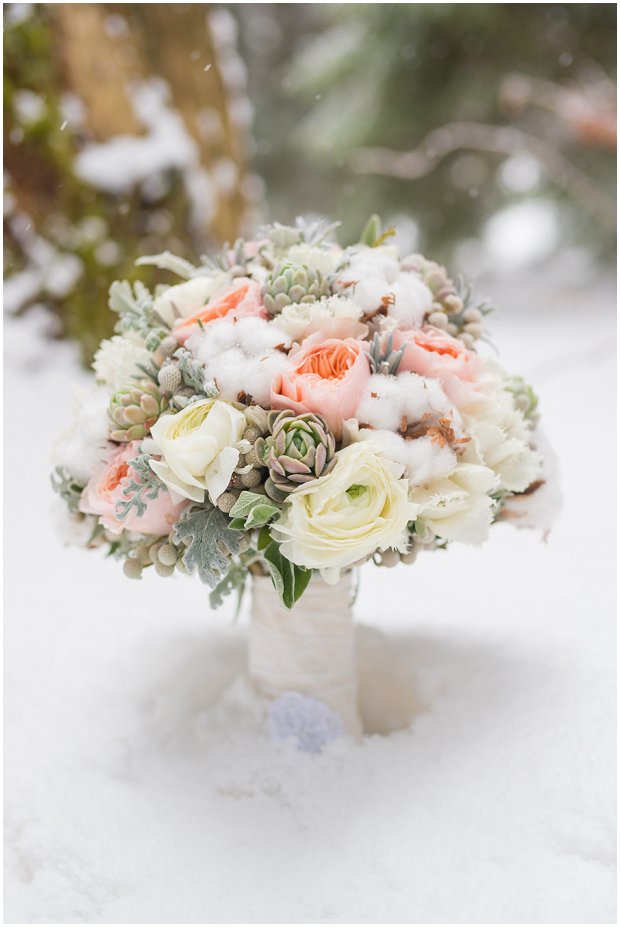 Pretty Peaches & Greens | Black, White & Silver: A Wonderful Winter Styled Shoot