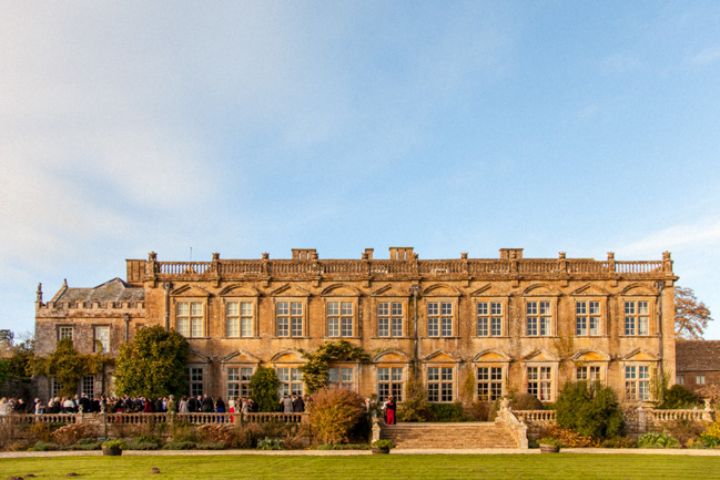 Stately home wedding