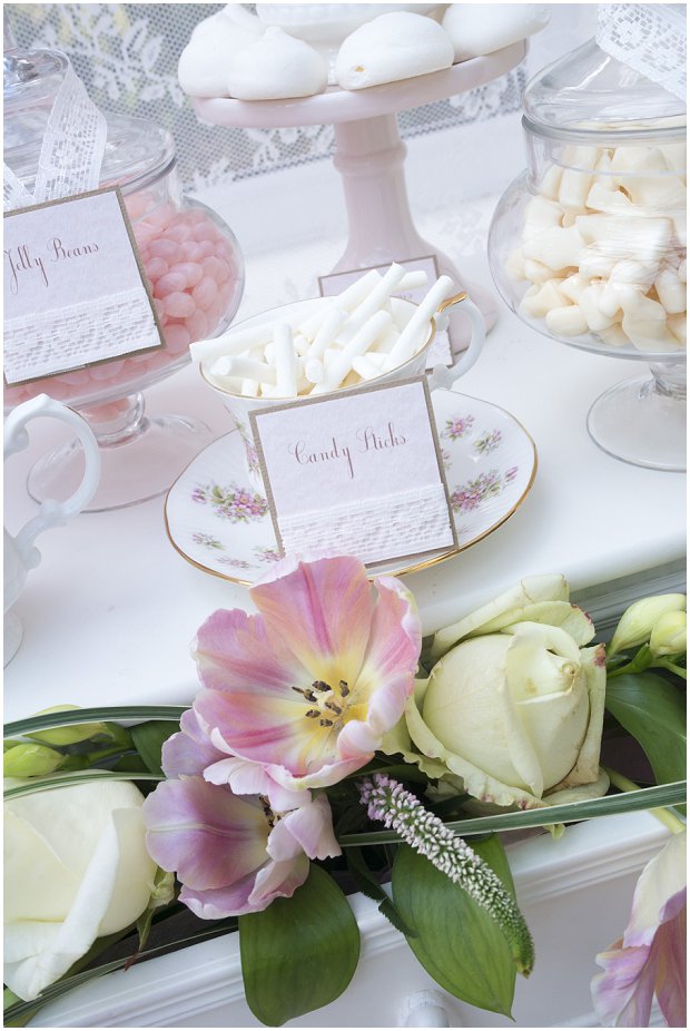 romantic, vintage inspired dessert table with a soft colour palette of pinks, ivory's and nudes_0014