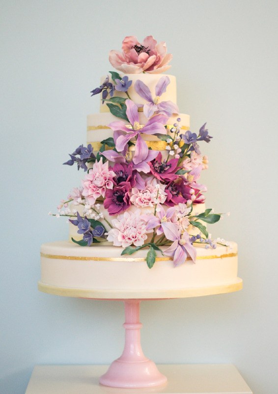 Floral Couture: Wedding Cake Trends | Rosalind Miller Luxury Wedding Cakes