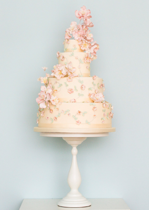 Floral Couture: Wedding Cake Trends | Rosalind Miller Luxury Wedding Cakes